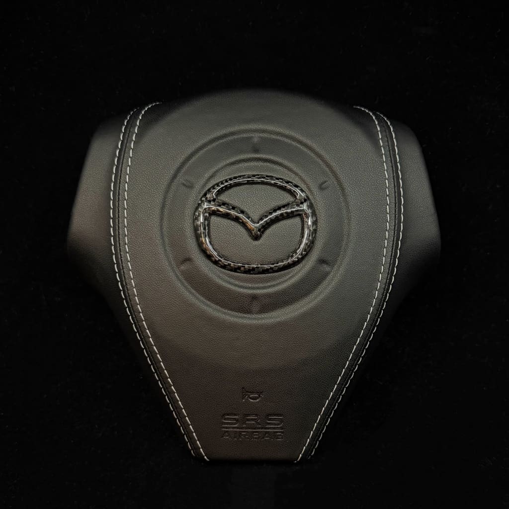 2003-2009 Mazdaspeed3/Mazda3 Custom Airbag Cover – Zencarbonfiber