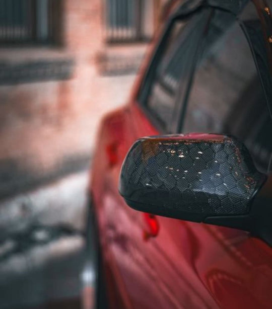 2003-2009 Mazdaspeed 3/Mazdaspeed 6 Carbon Fiber Mirror Caps Replacement