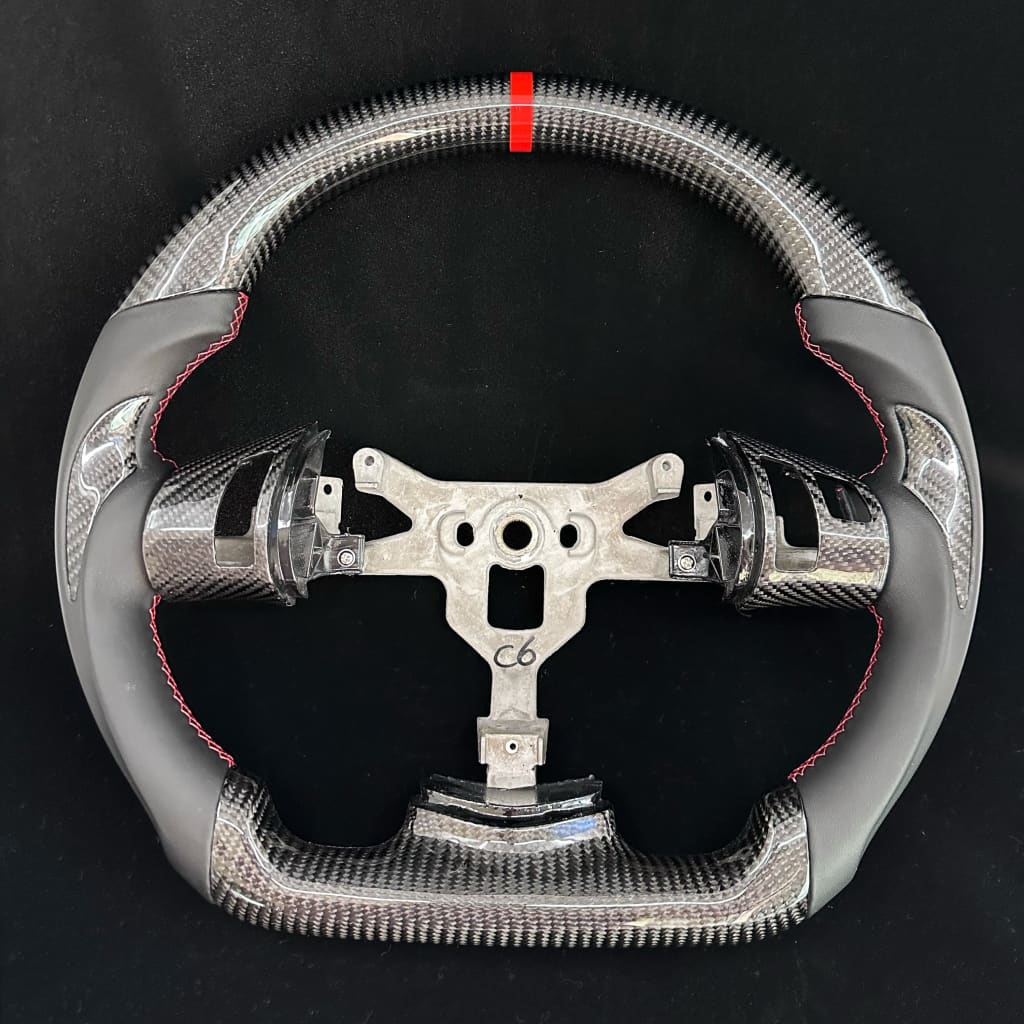 2006-2013 C6 Chevrolet Corvette Custom Carbon Fiber Steering Wheel Steering Wheel