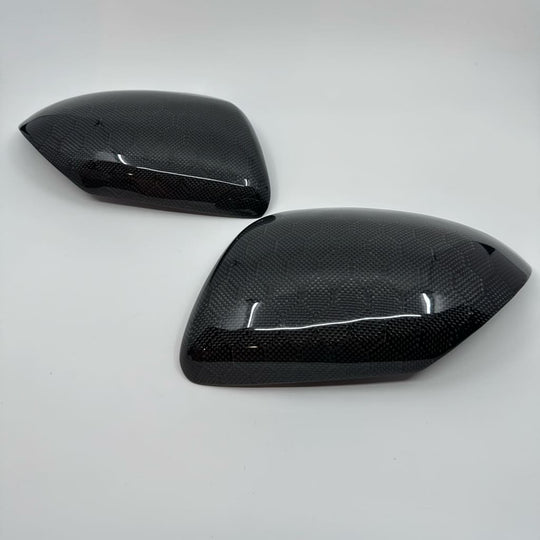 2010-2013 Mazdaspeed3/Mazda3 carbon fiber mirror caps replacement Honeycomb carbon fiber