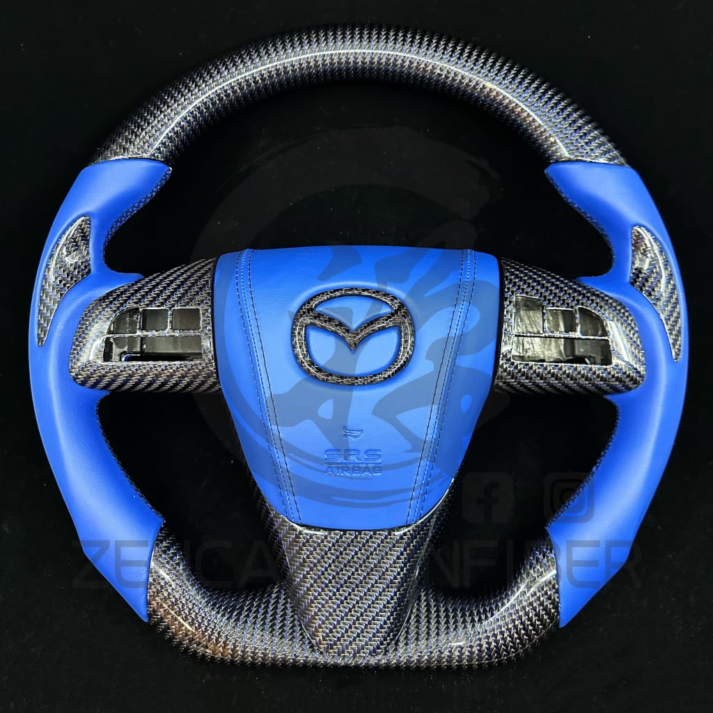 2010-2013 Mazdaspeed3/Mazda3 Carbon Fiber Steering Wheel Steering Wheels