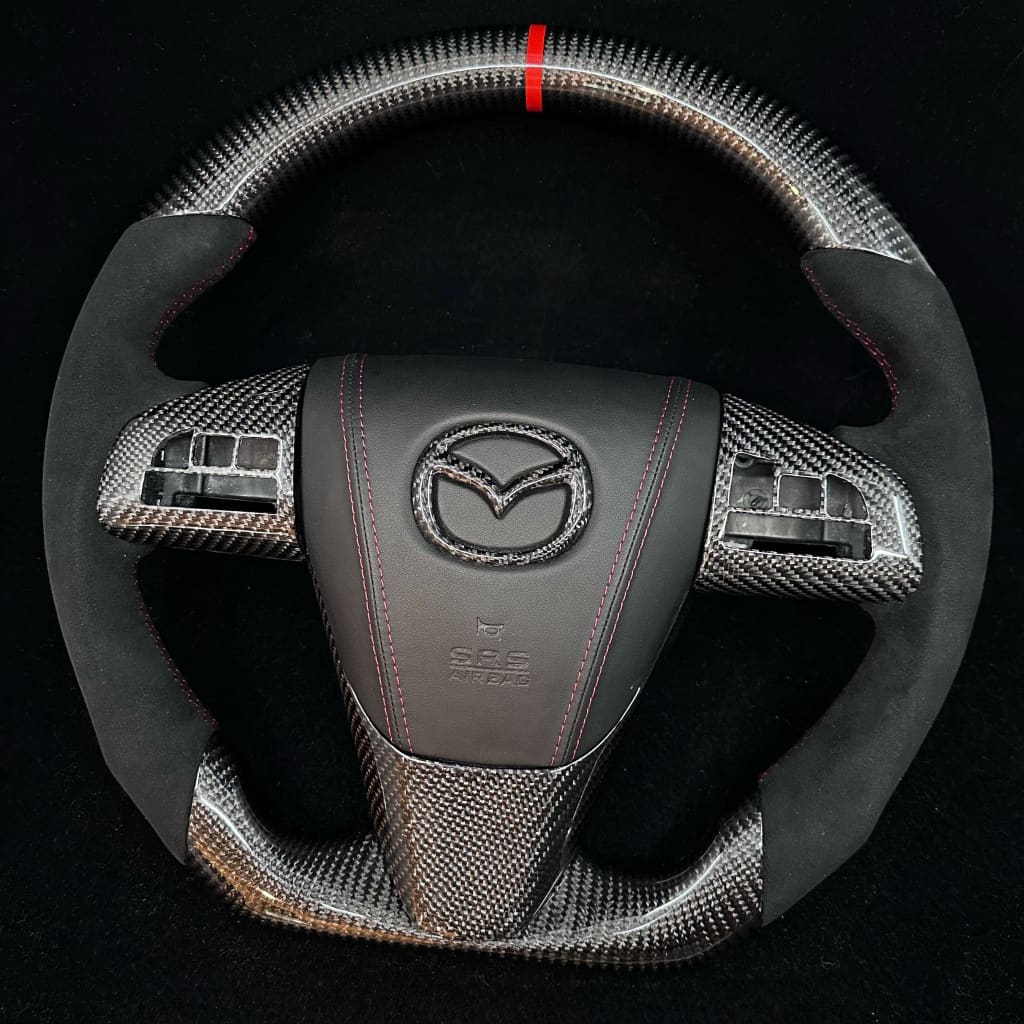 2010-2013 Mazdaspeed3/Mazda3 Carbon Fiber Steering Wheel Steering Wheels