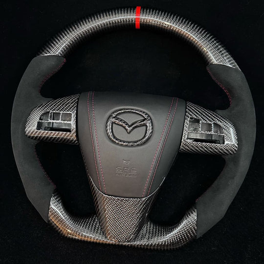 2010-2013 Mazdaspeed3/Mazda3 Carbon Fiber Steering Wheel Steering Wheels