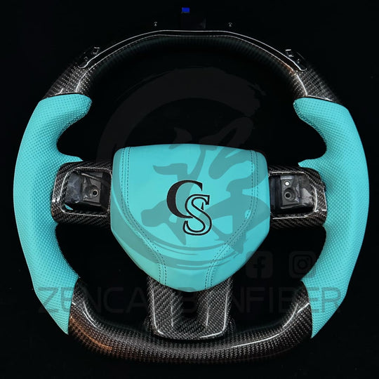 2011-2014 Dodge Charger/Challenger/Durango Carbon Fiber Steering Wheel (non-SRT8) Steering Wheels