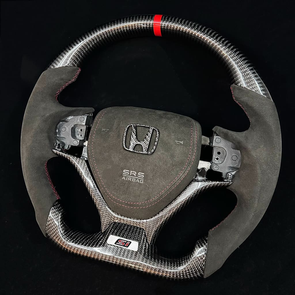 2012-2015 9th gen Honda Civic Carbon Fiber Steering Wheel Steering Wheels