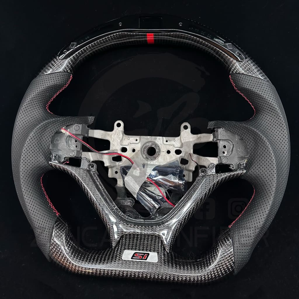 2012-2015 9th gen Honda Civic Carbon Fiber Steering Wheel Steering Wheels