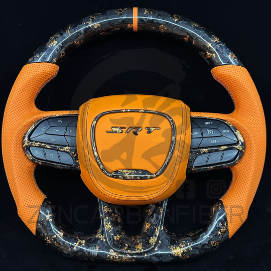 2015-2023 Dodge Charger/Challenger/Durango/WK2 Jeep SRT/Trackhawk Carbon Fiber Steering Wheel Steering Wheels