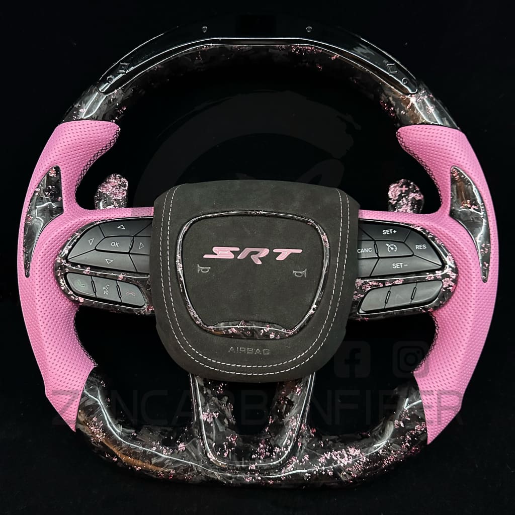2015-2023 Dodge Charger/Challenger/Durango/WK2 Jeep SRT/Trackhawk Carbon Fiber Steering Wheel Steering Wheels