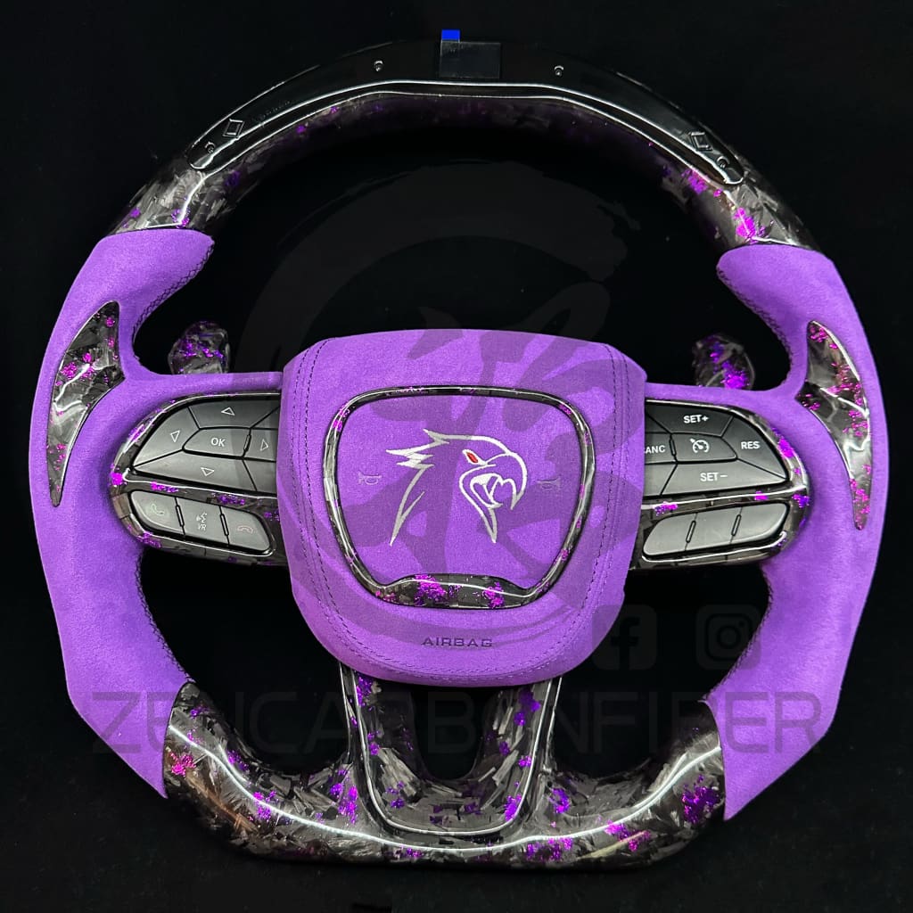 2015-2023 Dodge Charger/Challenger/Durango/WK2 Jeep SRT/Trackhawk Carbon Fiber Steering Wheel Steering Wheels