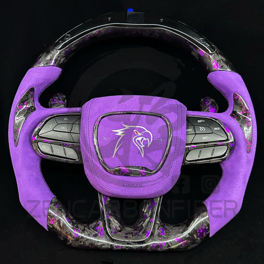 2015-2023 Dodge Charger/Challenger/Durango/WK2 Jeep SRT/Trackhawk Carbon Fiber Steering Wheel Steering Wheels