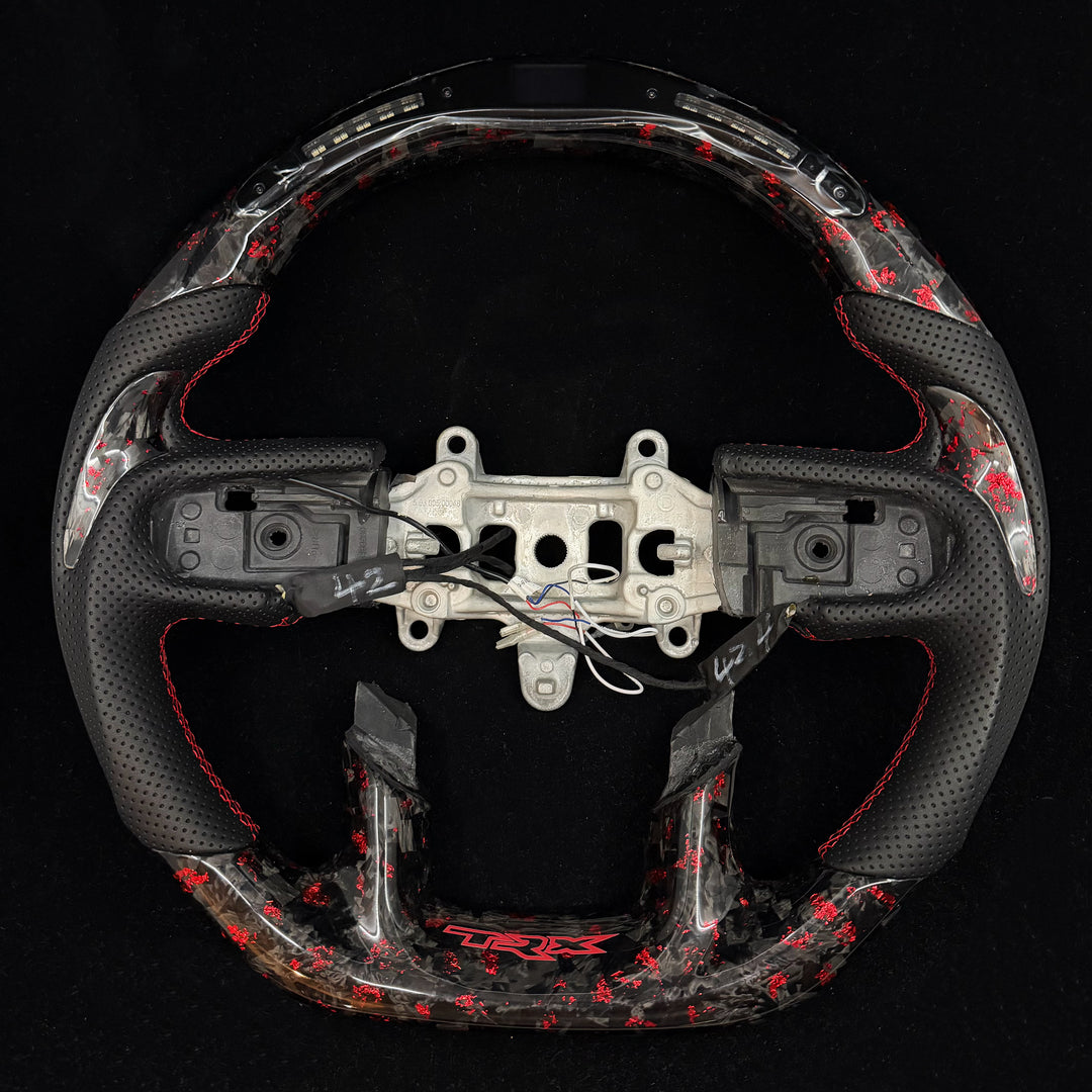 2021+ Dodge RAM TRX/GT/RHO Carbon Fiber Steering Wheel