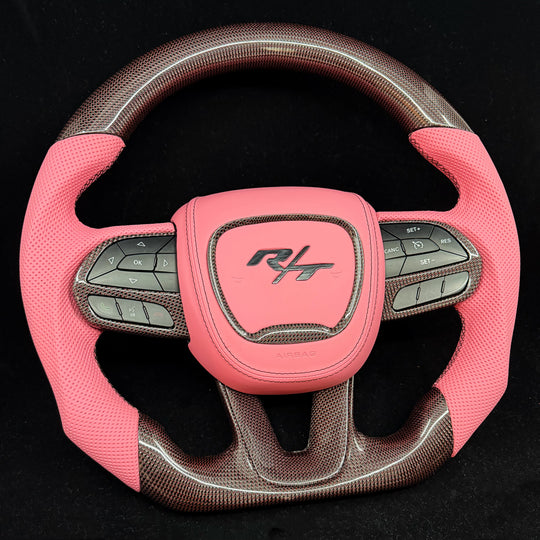 2015-2023 Dodge Charger/Challenger/Durango/WK2 Jeep SRT/Trackhawk Carbon Fiber Steering Wheel