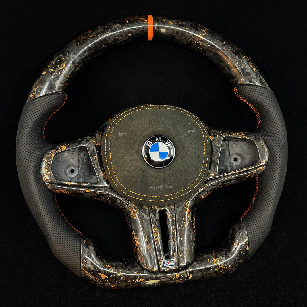 2019-2024 BMW G2X/G4X M-Sport Carbon Fiber Steering Wheel