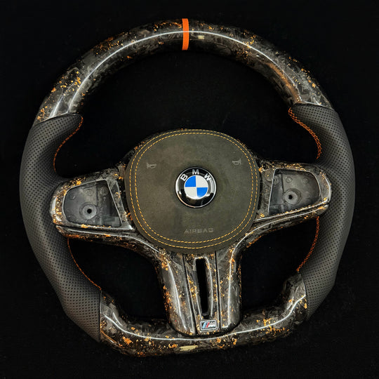 2019-2024 BMW G2X/G4X M-Sport Carbon Fiber Steering Wheel