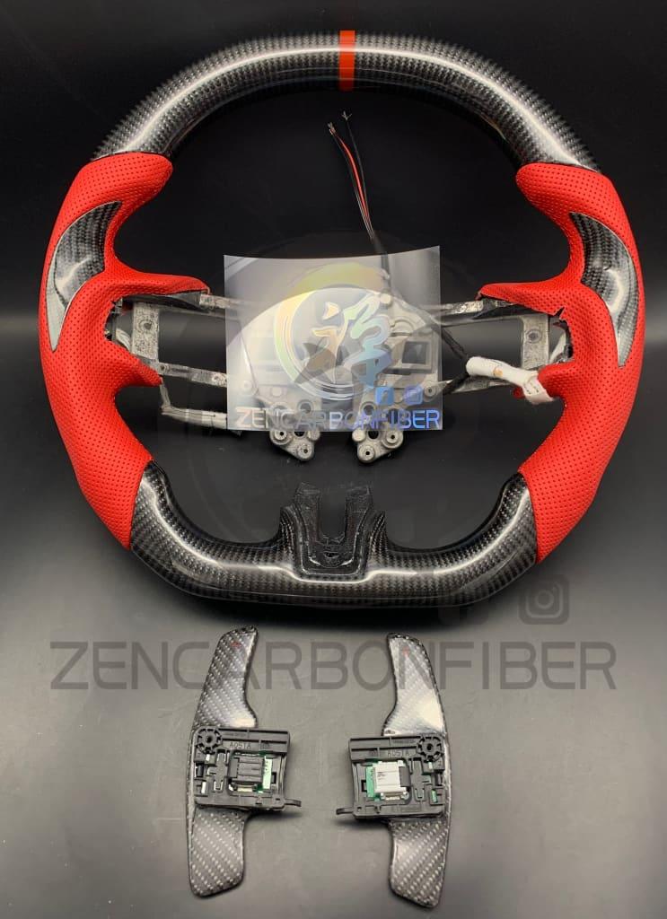 2015+ S550 Ford Mustang Carbon Fiber Steering Wheel