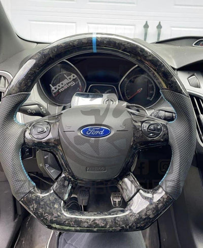 2012-2014 Ford Focus Carbon Fiber Steering Wheel