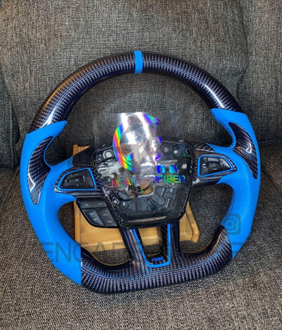 2015+ Ford Focus Carbon Fiber Steering Wheel