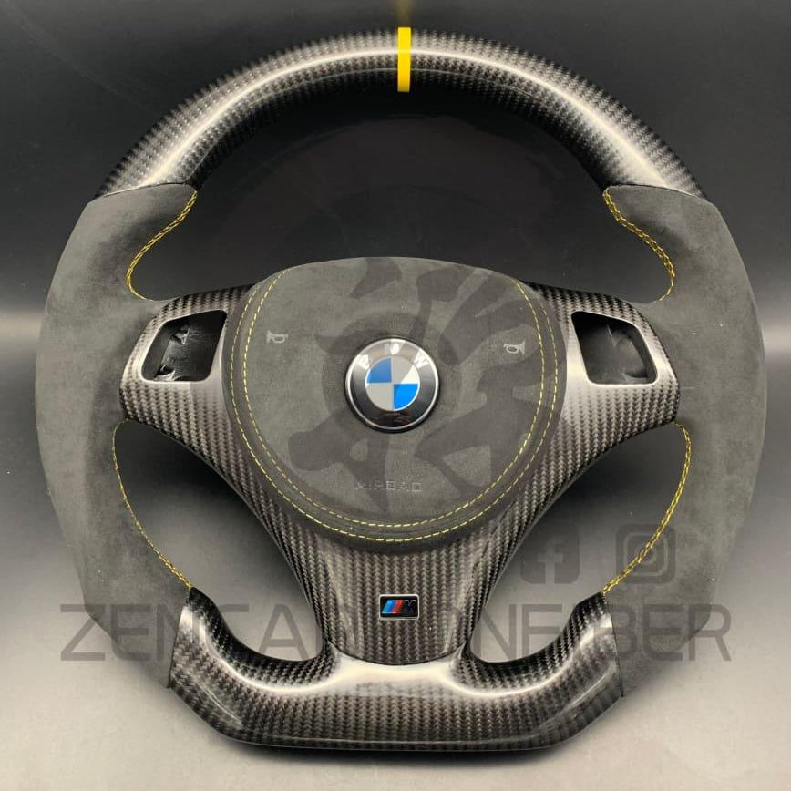 2006-2011 Bmw E90 Sport Carbon Fiber Steering Wheel