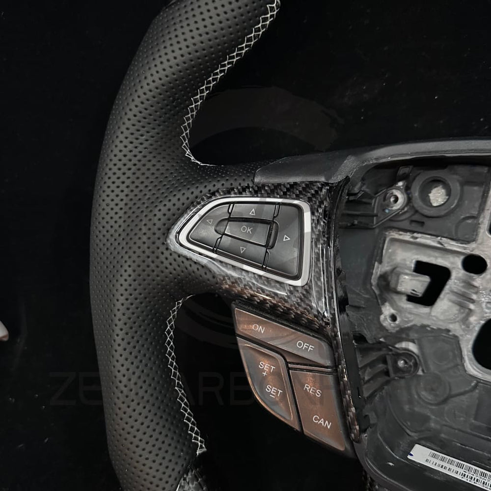 IN STOCK - 2015+ Ford Focus Carbon Fiber Steering Wheel