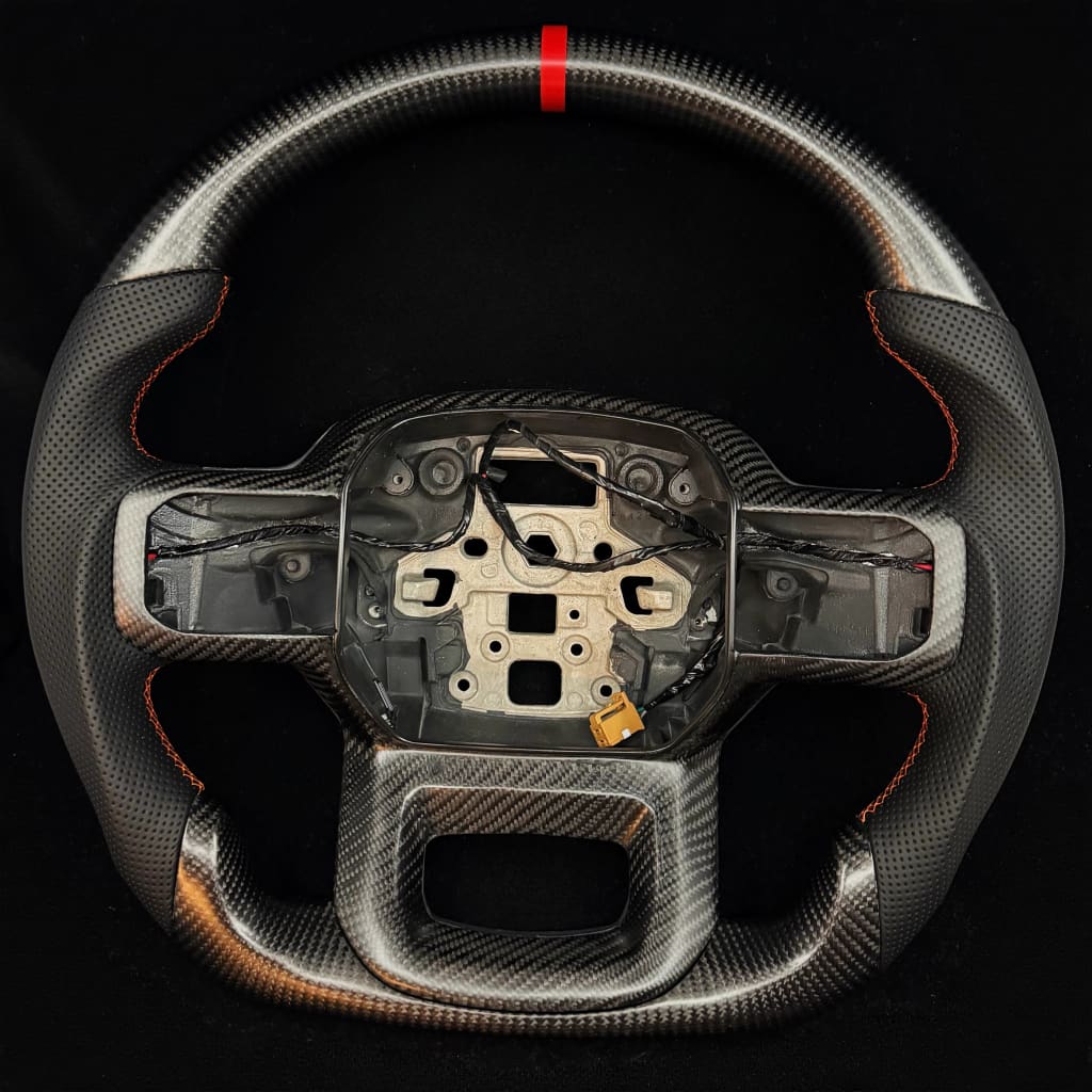 IN STOCK - 2021+ Ford F150 Raptor Heated Carbon Fiber Steering Wheel