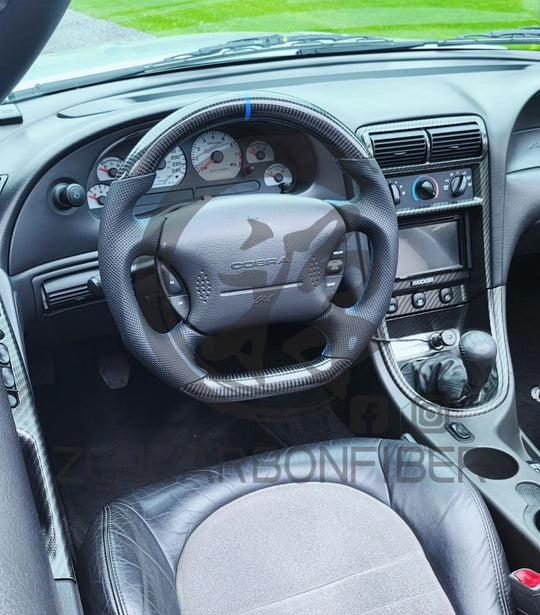 1994-2004 Ford Mustang Sn95 Carbon Fiber Steering Wheel