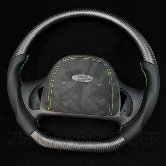 1998-2004 Ford Crown Victoria Carbon Fiber Steering Wheel - Steering Wheels
