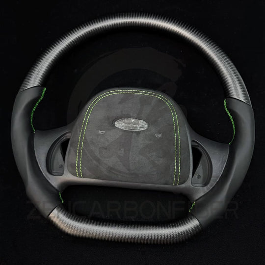 1998-2004 Ford Crown Victoria Carbon Fiber Steering Wheel - Steering Wheels