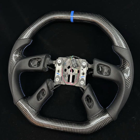 2003-2006 Chevrolet Silverado/TRAILBLAZER GMC YUKON/SIERRA Carbon Fiber Steering Wheel Steering Wheels