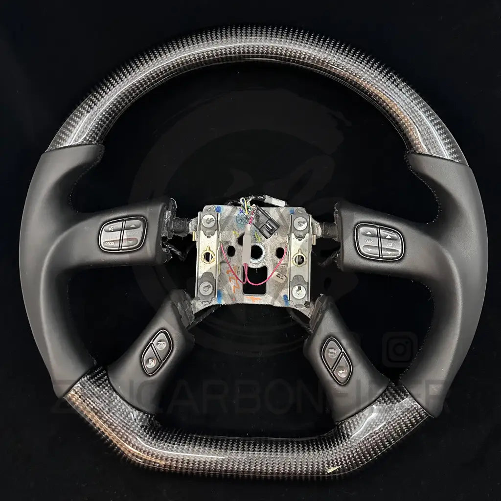 2003-2006 Chevrolet Silverado/TRAILBLAZER GMC YUKON/SIERRA Carbon Fiber Steering Wheel Steering Wheels