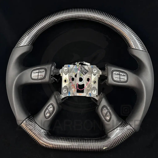 2003-2006 Chevrolet Silverado/TRAILBLAZER GMC YUKON/SIERRA Carbon Fiber Steering Wheel Steering Wheels