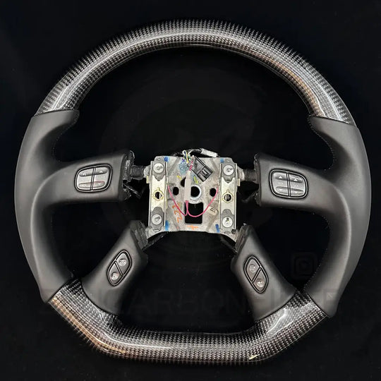 2003-2006 Chevrolet Silverado/TRAILBLAZER GMC YUKON/SIERRA Carbon Fiber Steering Wheel Steering Wheels
