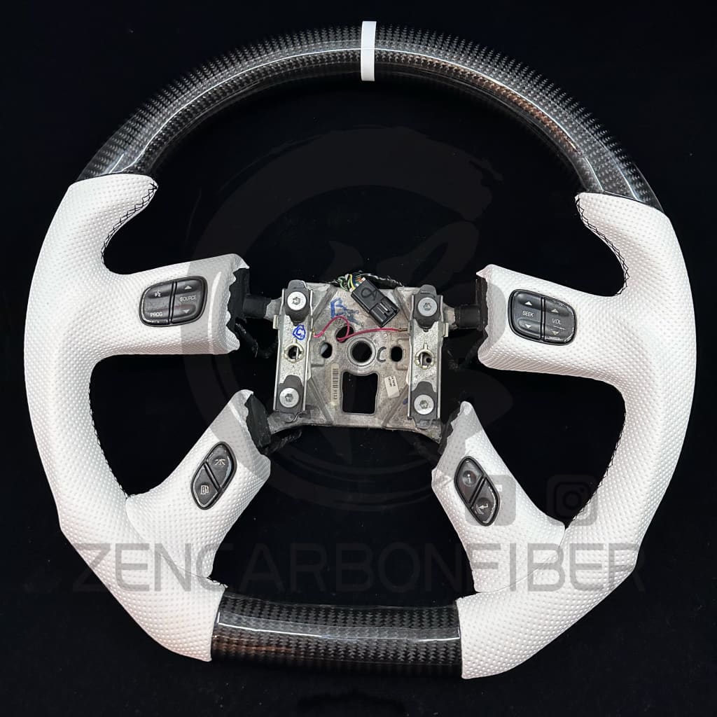 2003-2006 Chevrolet Silverado/TRAILBLAZER GMC YUKON/SIERRA Carbon Fiber Steering Wheel Steering Wheels