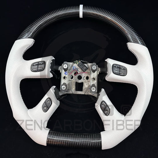 2003-2006 Chevrolet Silverado/TRAILBLAZER GMC YUKON/SIERRA Carbon Fiber Steering Wheel Steering Wheels