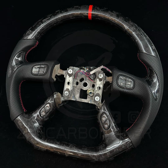 2003-2006 Chevrolet Silverado/TRAILBLAZER GMC YUKON/SIERRA Carbon Fiber Steering Wheel Steering Wheels