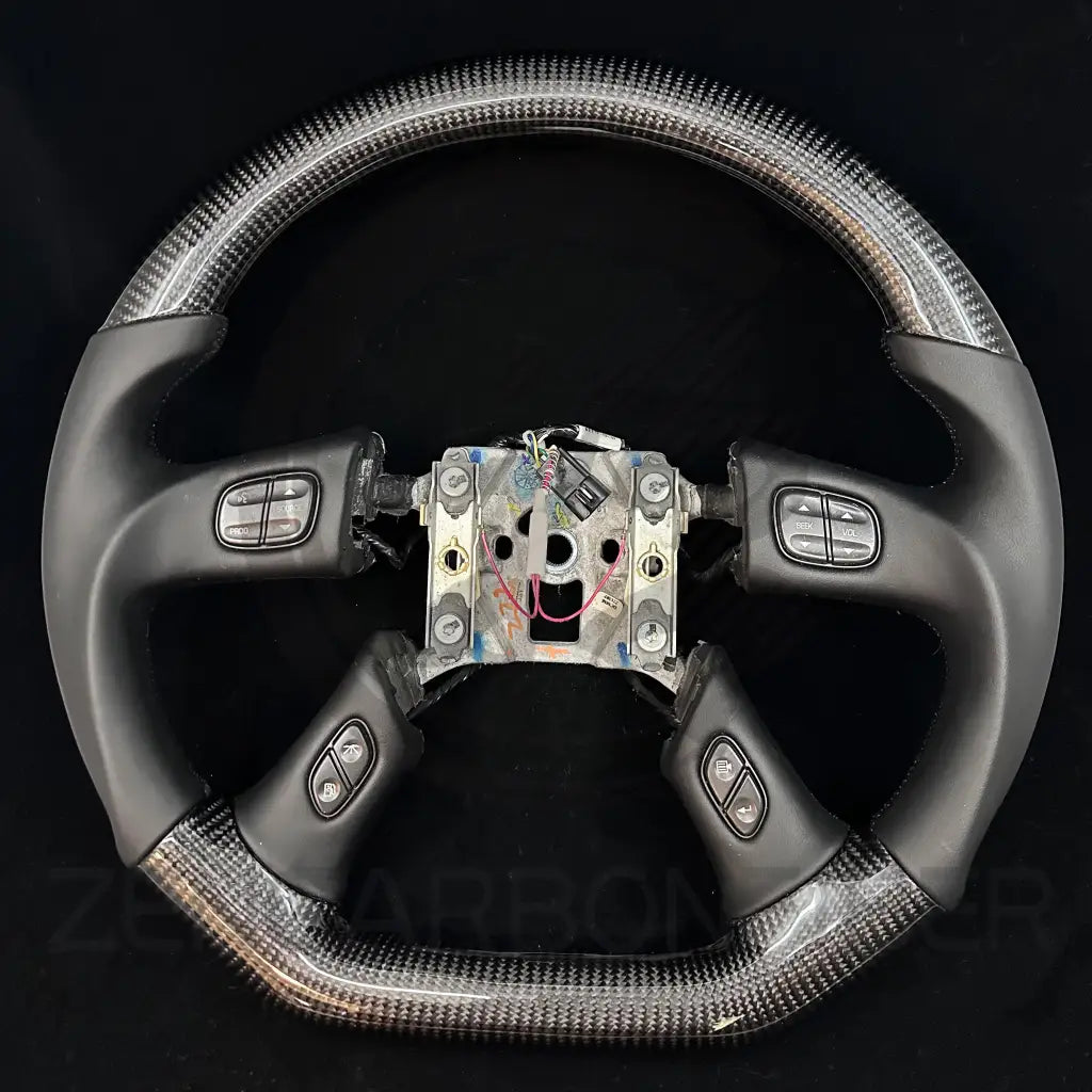 2003-2006 Chevrolet Silverado/TRAILBLAZER GMC YUKON/SIERRA Carbon Fiber Steering Wheel Steering Wheels