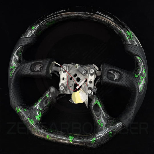 2003-2006 Chevrolet Silverado/TRAILBLAZER/Tahoe GMC YUKON/SIERRA Cadillac Escalade Carbon Fiber Steering Wheel