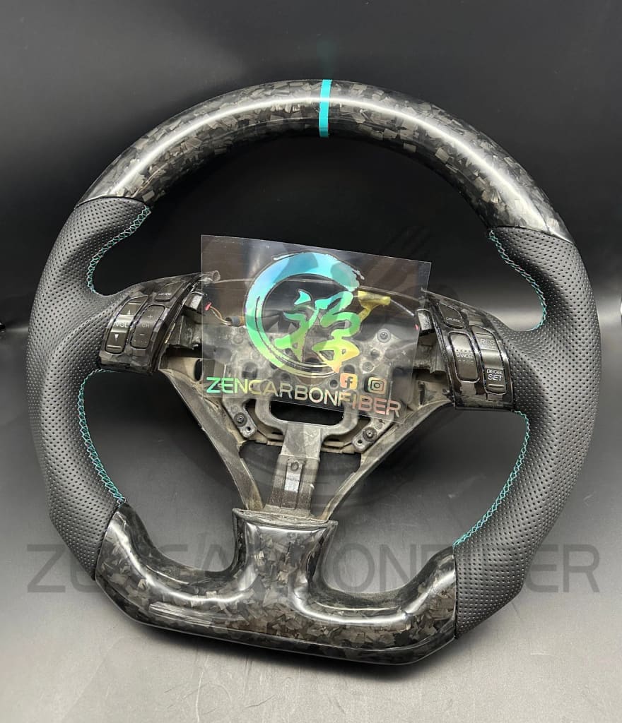 2003-2007 7Th Gen Honda Accord Carbon Fiber Steering Wheel 3-Spoke(2.4/3.0)