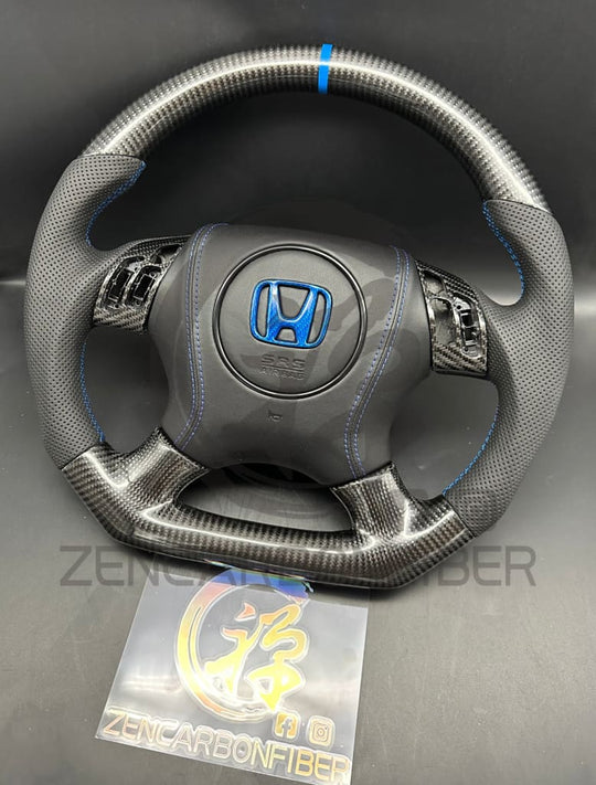 2003-2007 7Th Gen Honda Accord Carbon Fiber Steering Wheel