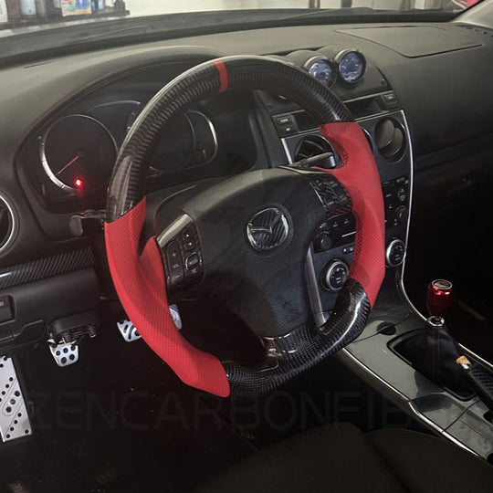 2003-2008 Mazdaspeed 6/Mazda6 Carbon Fiber Steering Wheel Steering Wheels