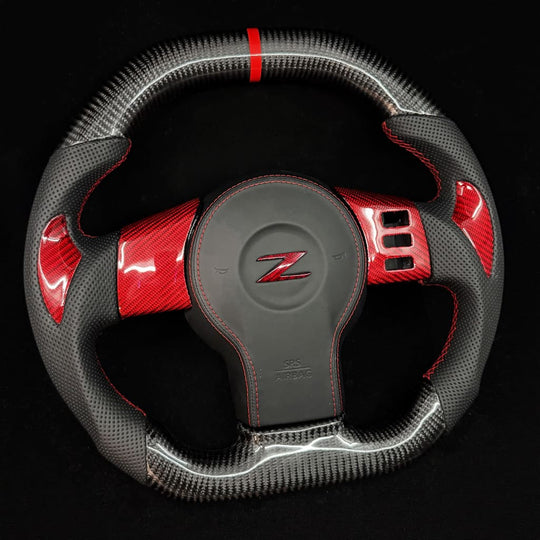 2003-2008 Nissan 350Z Carbon Fiber Steering Wheel Steering Wheels