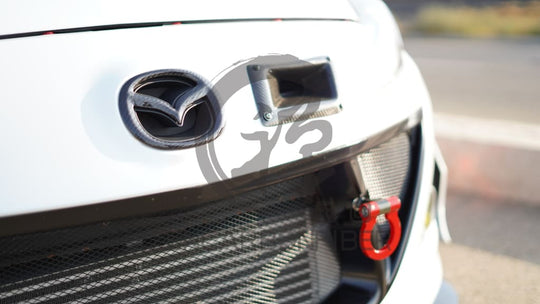 2003-2015 Mazda 3/Mazda 6 Carbon Fiber Front Emblem Replacement