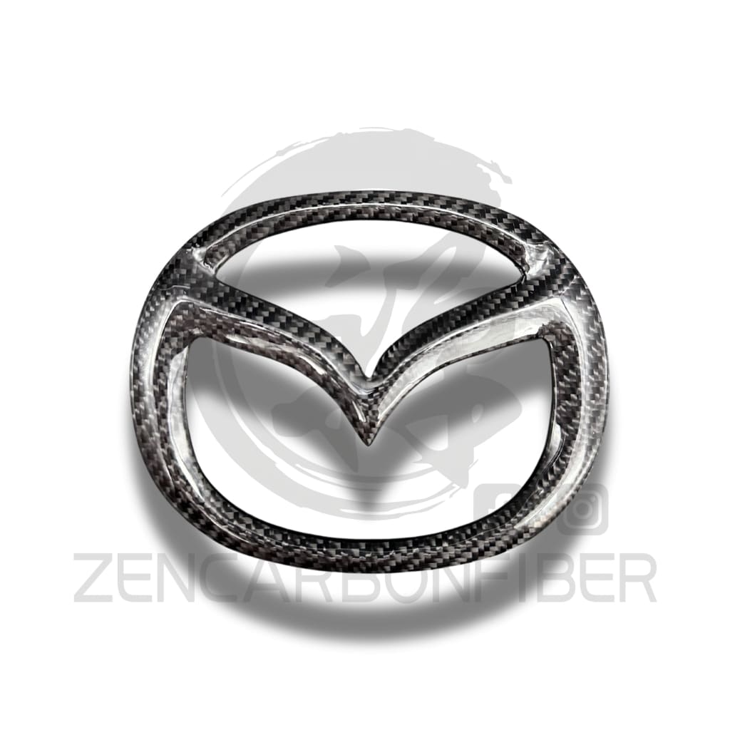2003-2015 Mazda 3/Mazda 6 Carbon Fiber Front Emblem Replacement