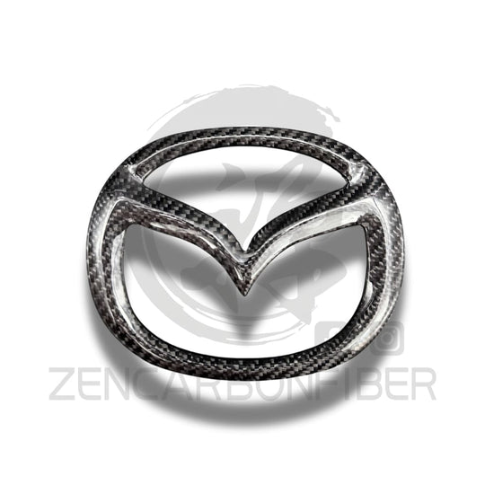 2003-2015 Mazda 3/Mazda 6 Carbon Fiber Front Emblem Replacement
