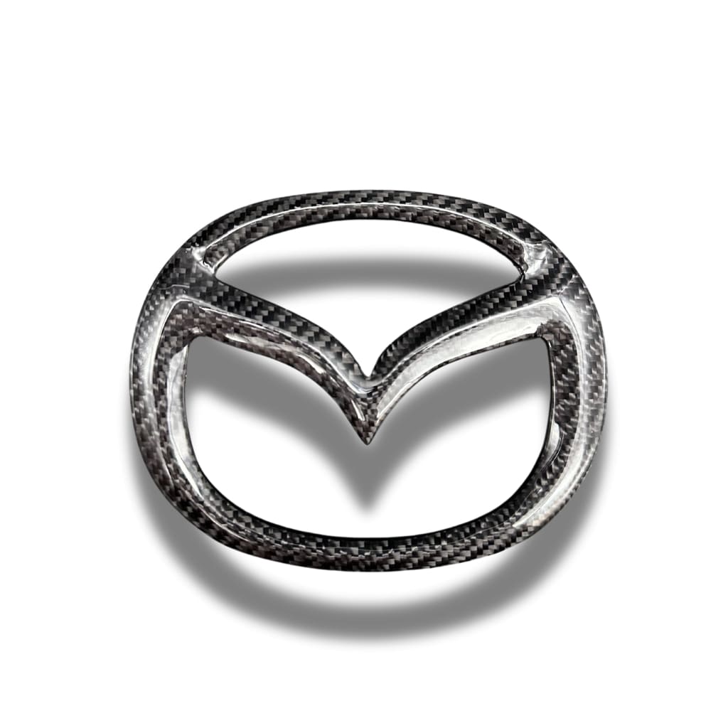 2003-2015 Mazda 3/Mazda 6 Carbon Fiber Front Emblem Replacement