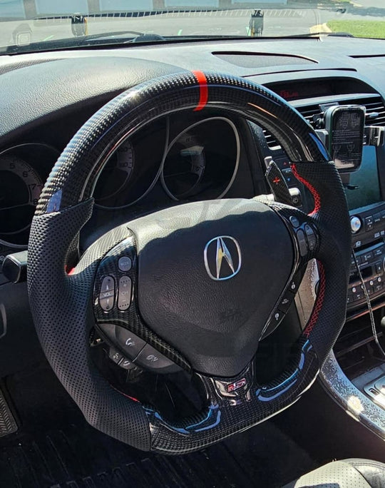 2004-2008 Acura TL Carbon Fiber Steering Wheel Steering Wheels
