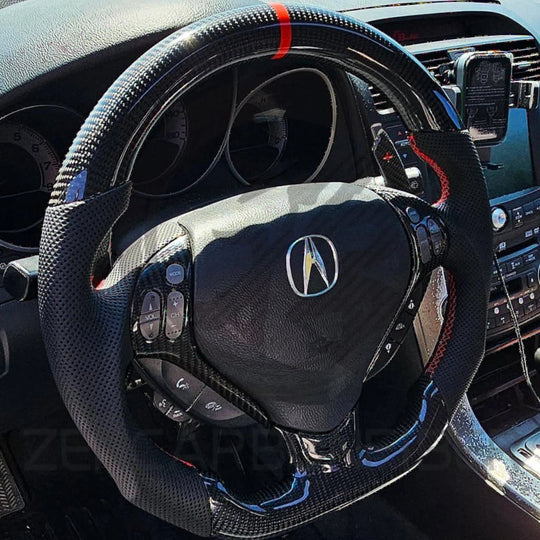 2004-2008 Acura TL Carbon Fiber Steering Wheel - Steering Wheels