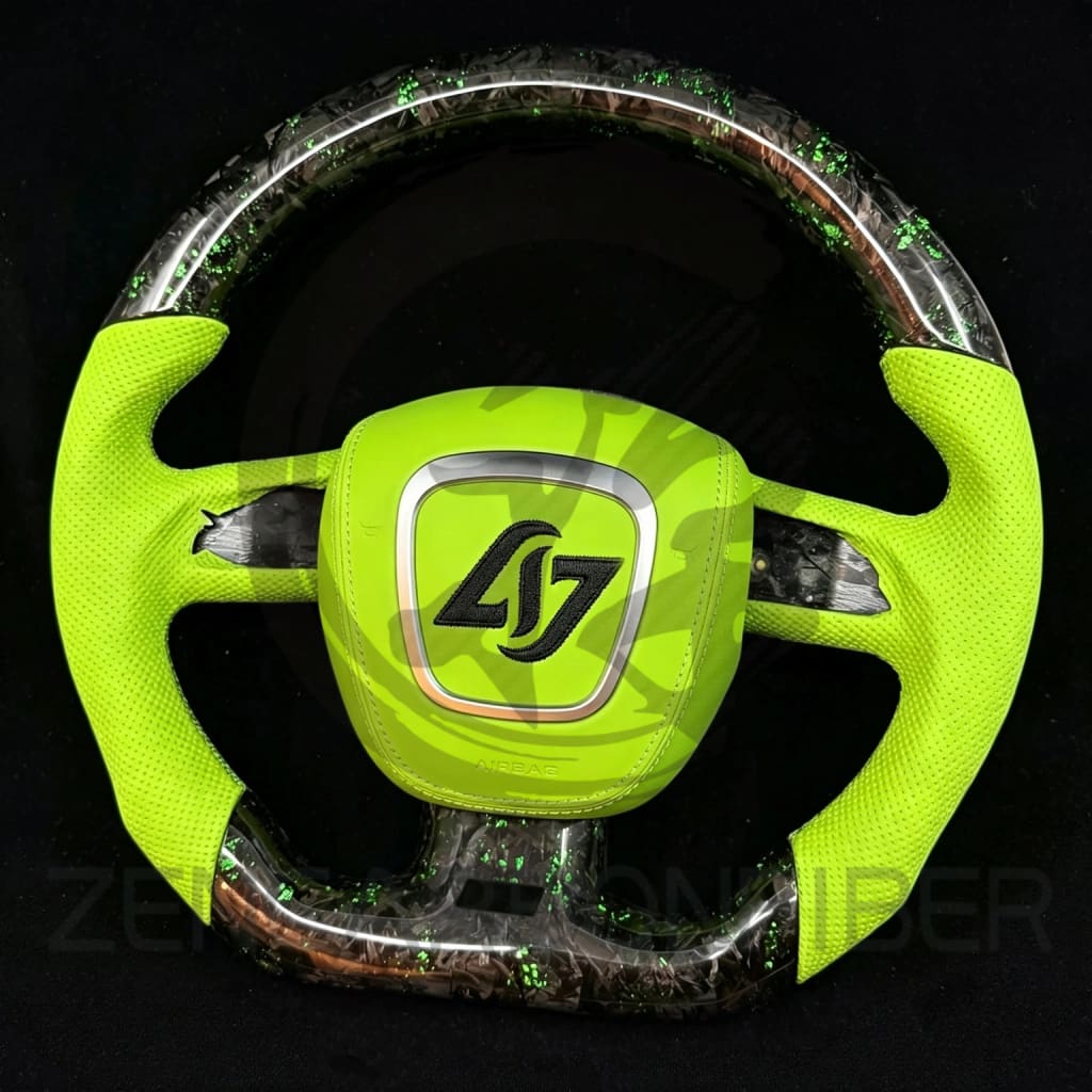 2004-2011 Audi B7/B8/8P A3/S3/RS3 A4/S4/RS4 A5/S5/RS5 Carbon Fiber Steering Wheel - Steering Wheels