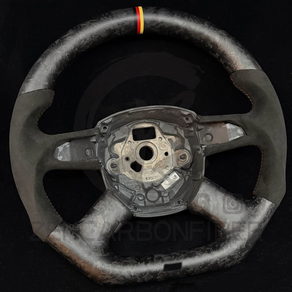 2004-2011 Audi B7/B8/8P A3/S3/RS3, A4/S4/RS4, A5/S5/RS5 Carbon Fiber Steering Wheel