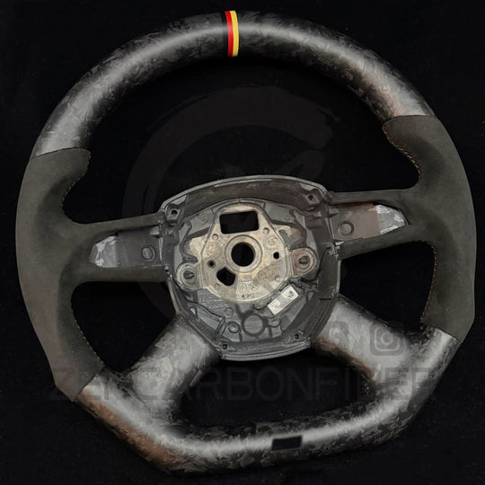 2004-2011 Audi B7/B8/8P A3/S3/RS3, A4/S4/RS4, A5/S5/RS5 Carbon Fiber Steering Wheel