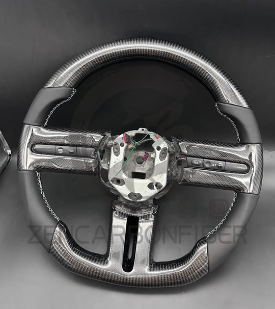 2005-2009 Ford S197 Mustang Carbon Fiber Steering Wheel